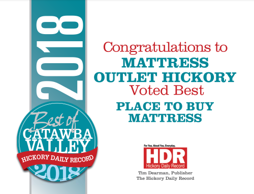 2018 Best of Catawba Valley Business; Mattress Outlet Liquidators in Hickory, NC